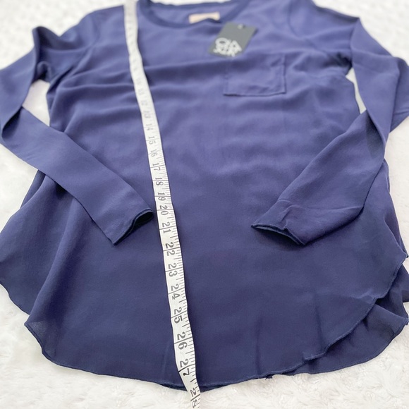NWT- CHASER bundle semi sheer pocket long sleeve tops - Picture 6 of 12